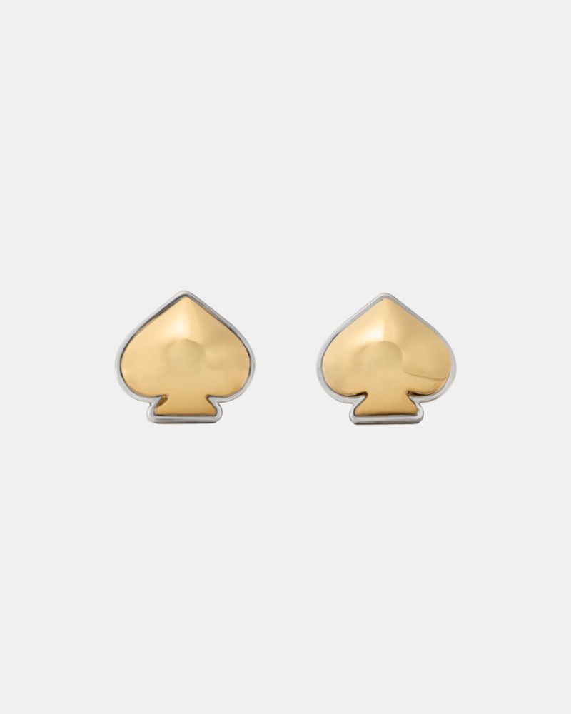 Sculpted Spade Studs