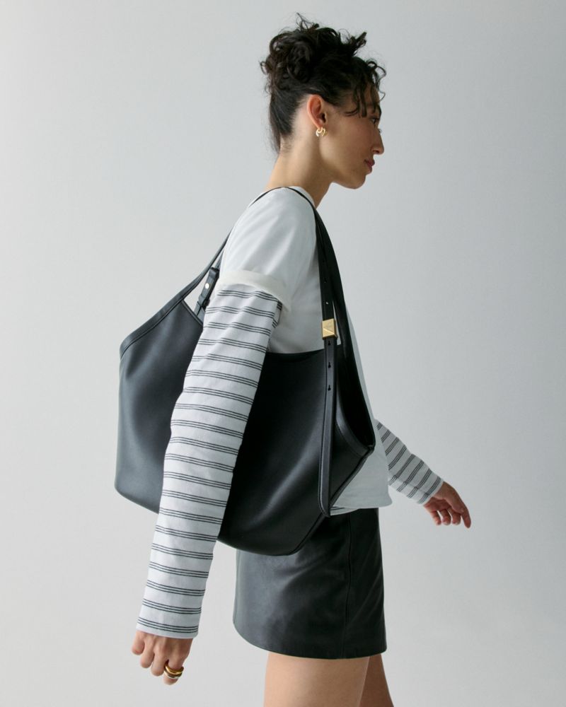 Deco Suede Tulip Tote