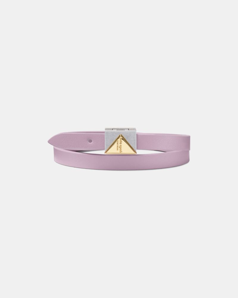 Deco Leather Wrap Bracelet