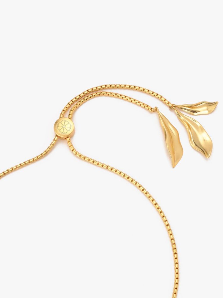 Rose Buds Wrap Necklace