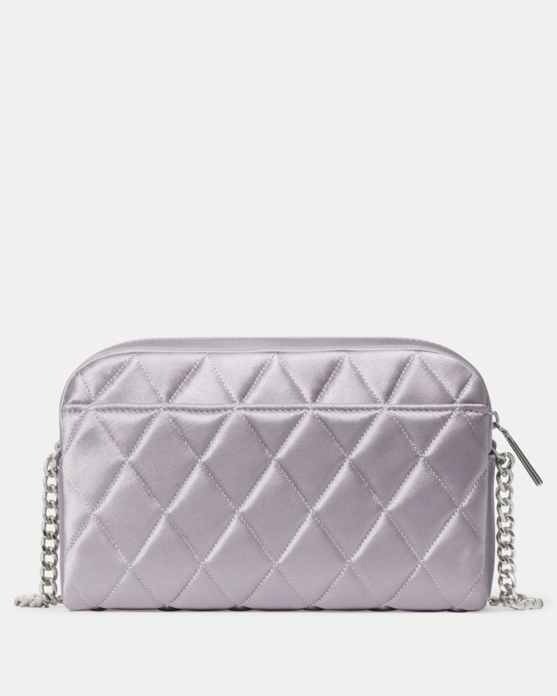 Carey Quilted Satin Mini Camera Bag