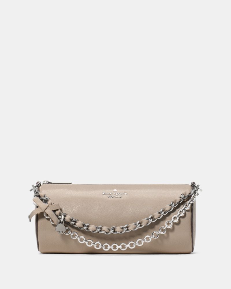 Roulette Glazed Leather Mini Convertible Bag