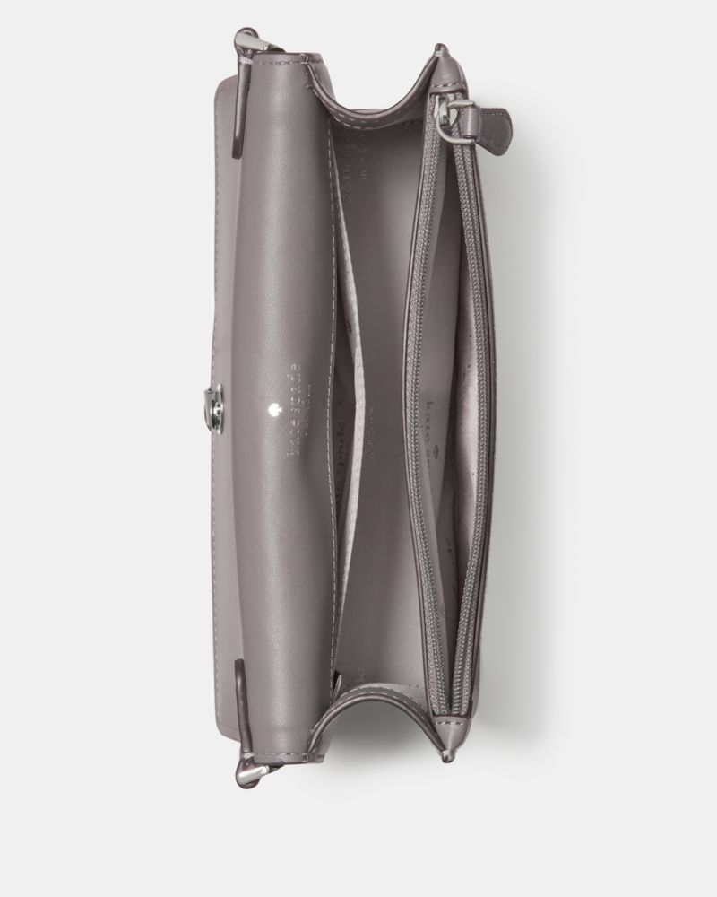 Knott Suede Mini Flap Crossbody