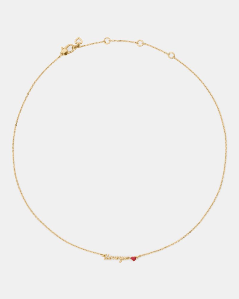 I Love You Pendant