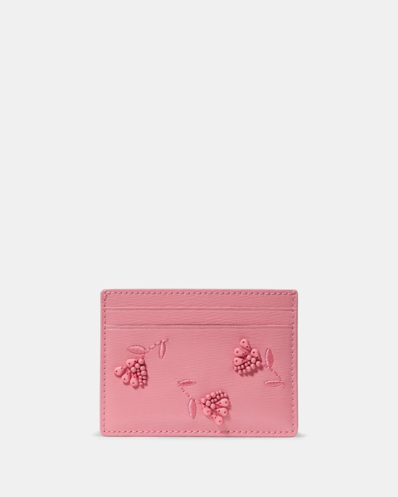 Floral Small Slim Card Holder