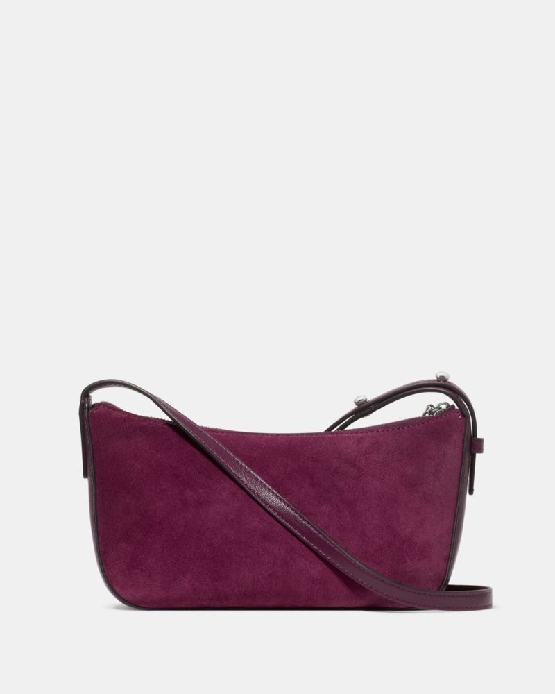 Halo Suede Crossbody