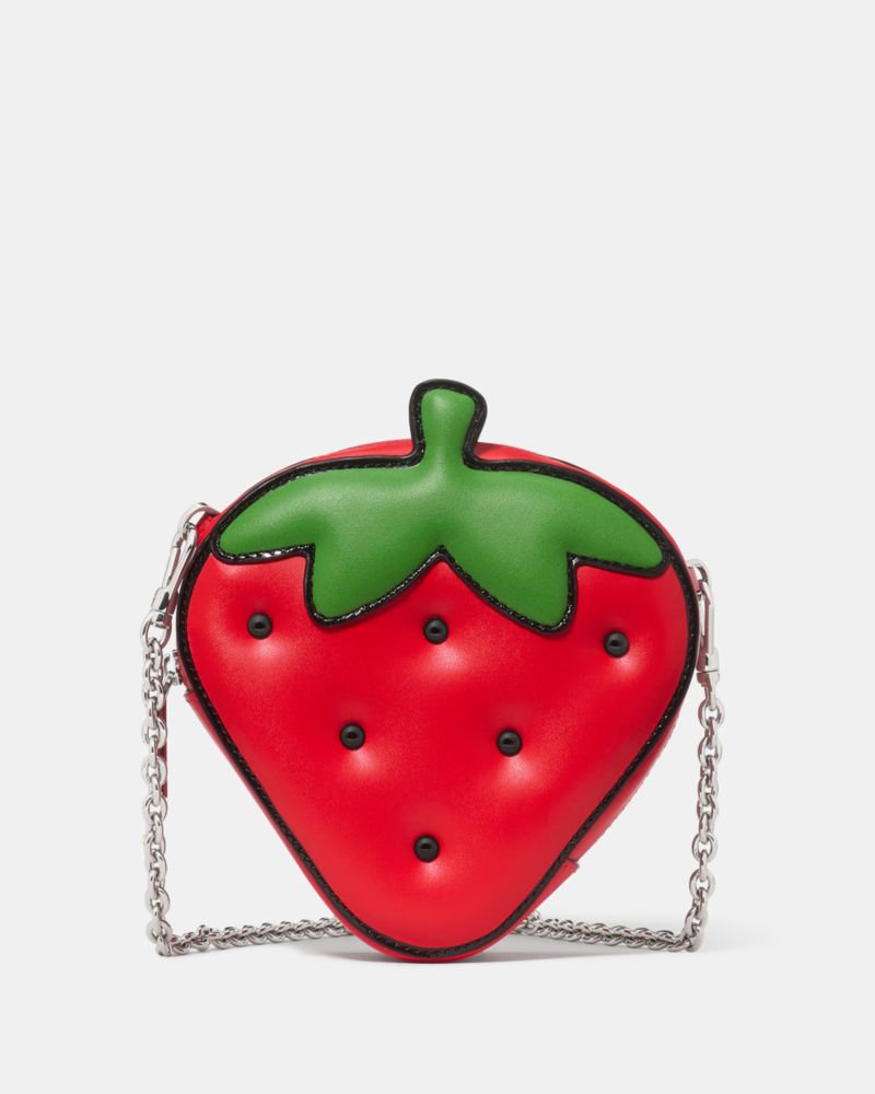 Hello Kitty And Friends X Kate Spade New York 3D Strawberry Mini Crossbody Bag