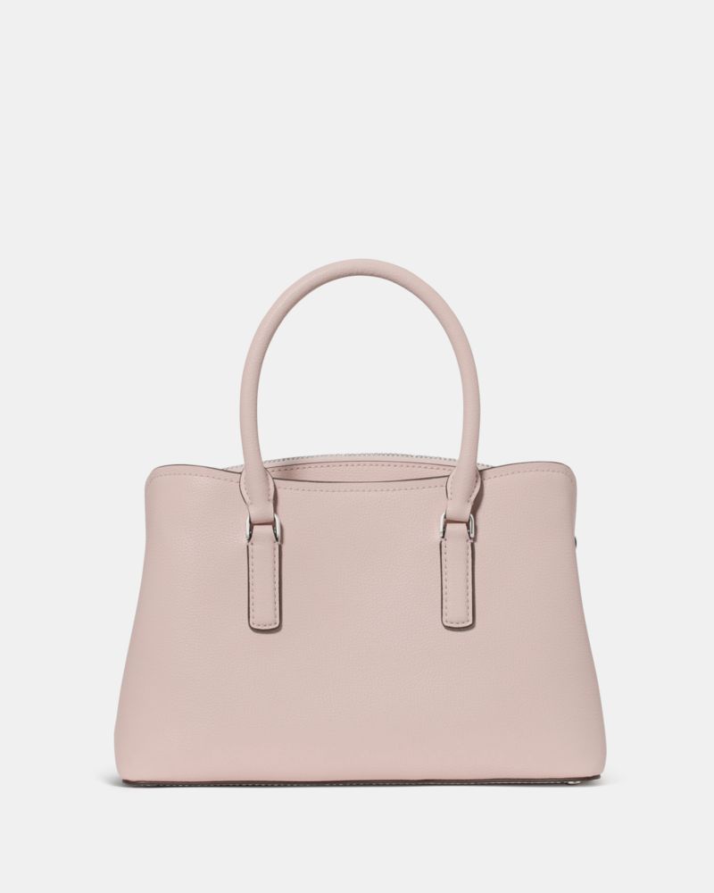 Thompson Street Straw Small Satchel Bag With Charm
