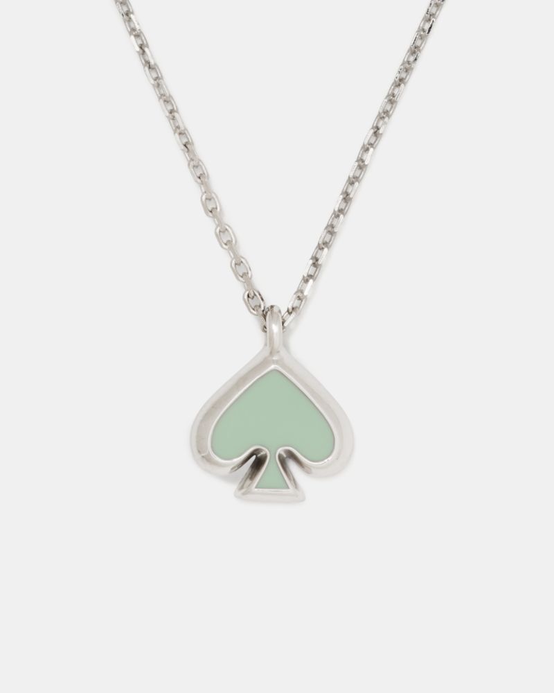 Everyday Spade Enamel Mini Pendant
