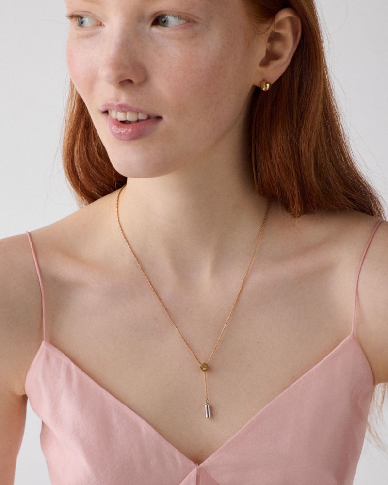 Geo Pop Y Necklace
