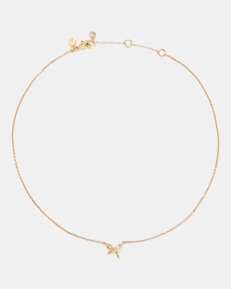 Girlie Pearlie Mini Bow Pendant