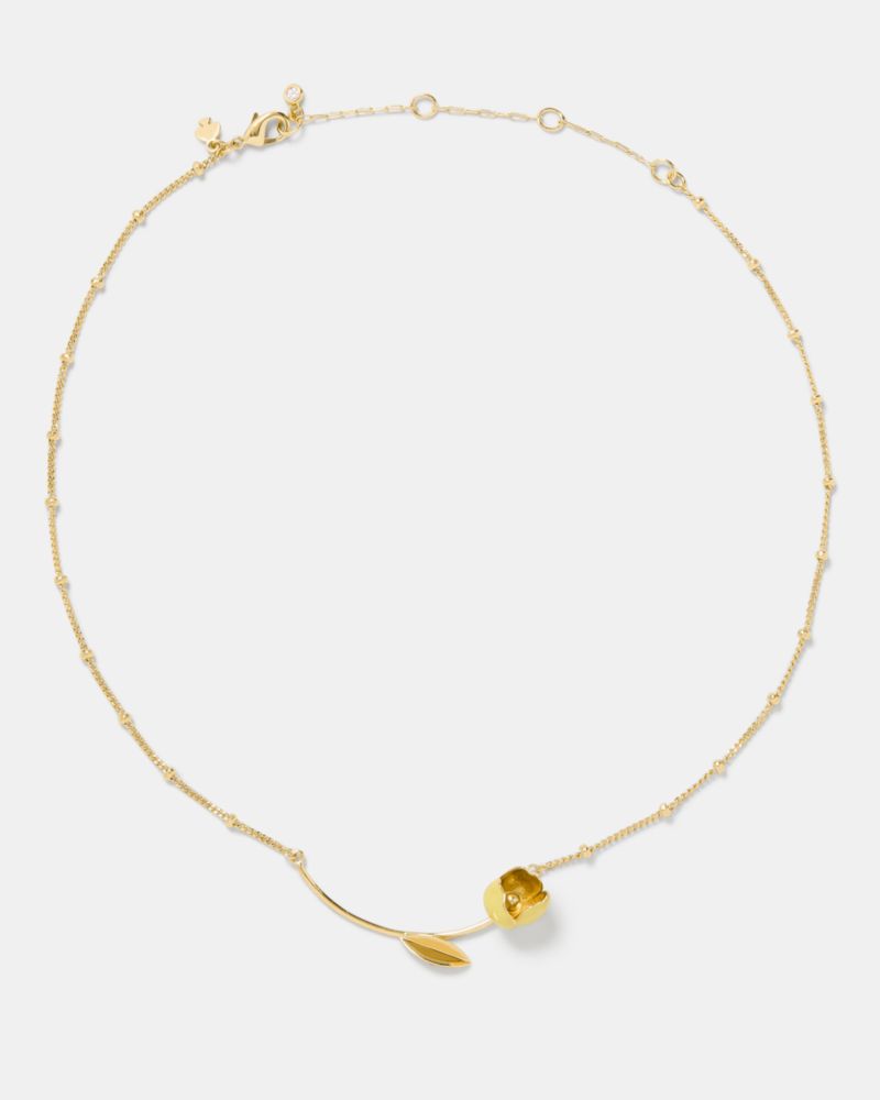 Golden Bloom Bar Pendant