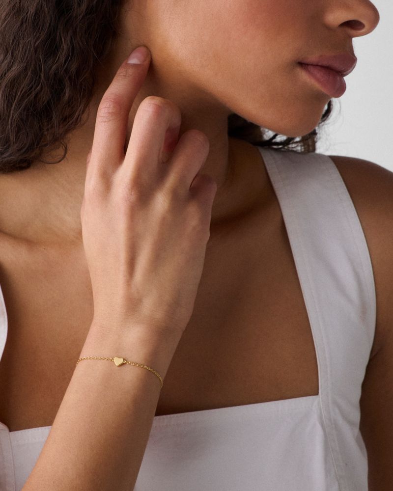 You're A Gem Metal Mini Heart Bracelet