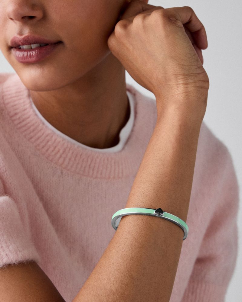 Everyday Spade Thin Enamel Bangle