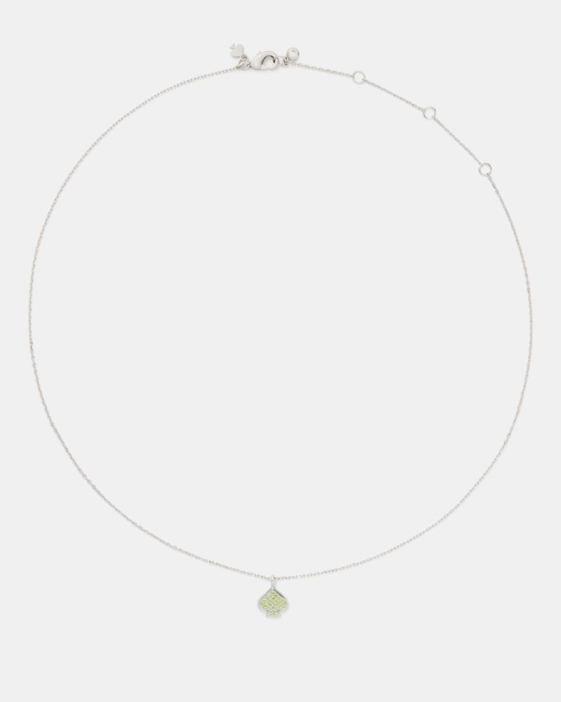 Everyday Spade Pave Mini Pendant
