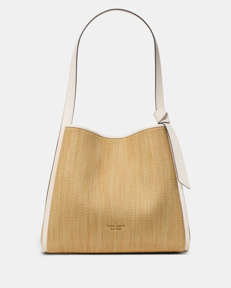 Knott Straw Large Carryall Bag