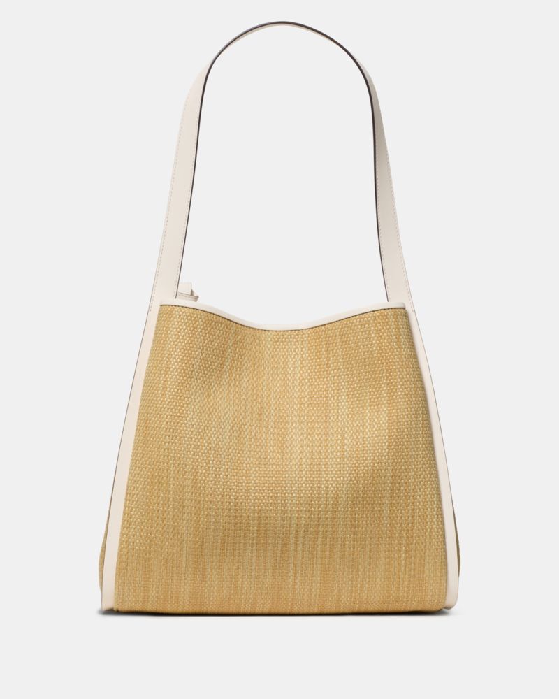 Knott Straw Large Carryall Bag