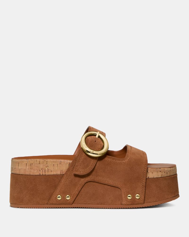 Halo Platform Footbed Sandal