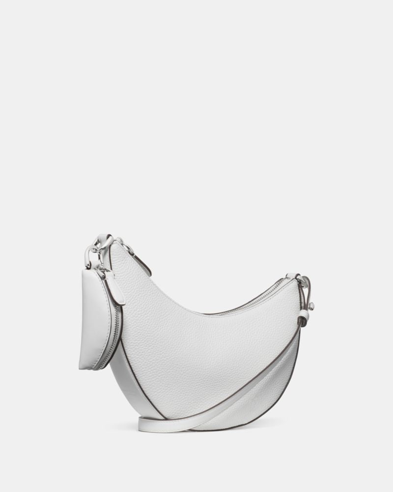 Duo Crinkle Metallic Mini Shoulder