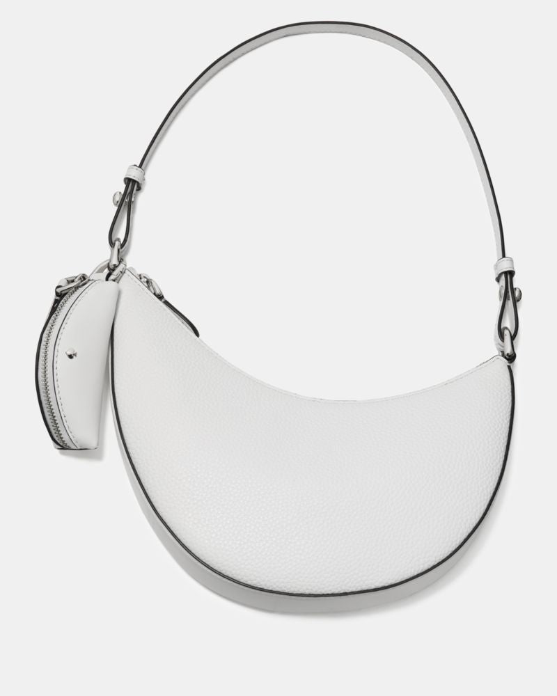 Duo Crinkle Metallic Mini Shoulder