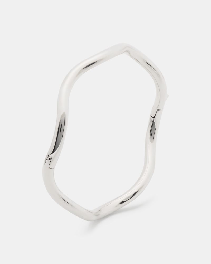 Wave Thin Bangle