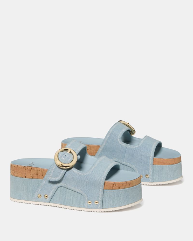 Halo Platform Footbed Sandal