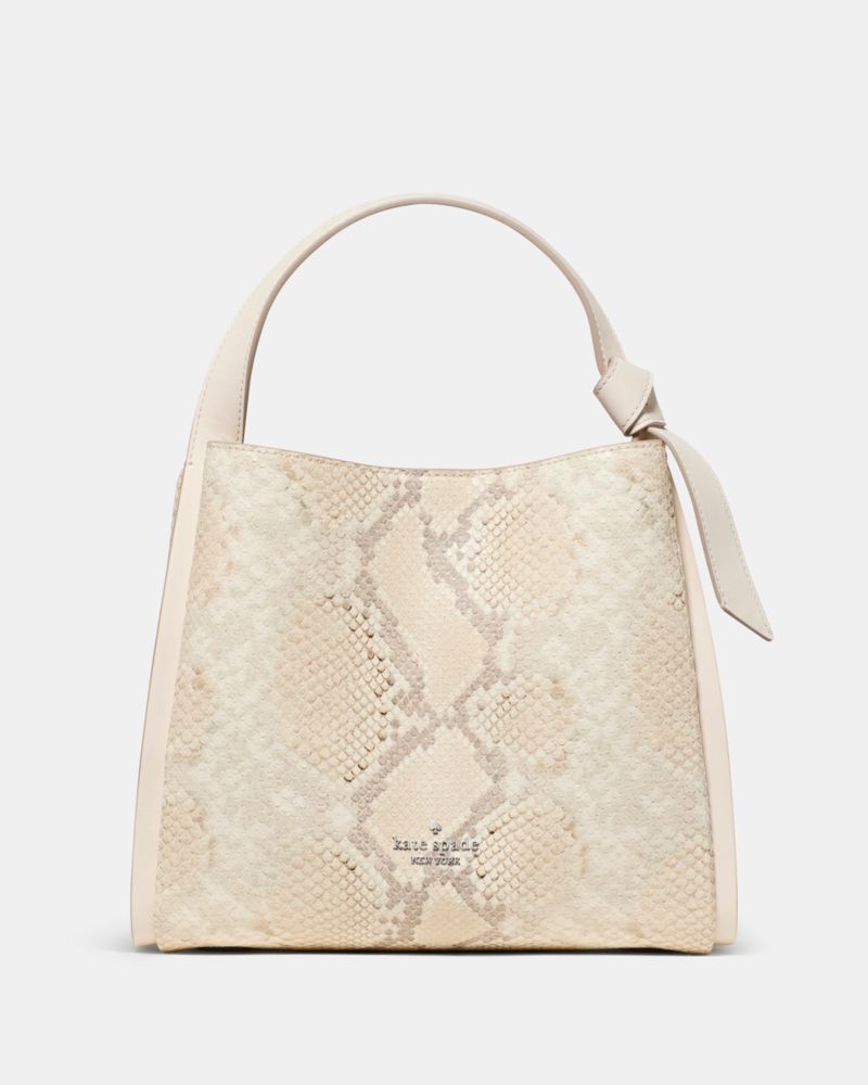 Knott Snake Embossed Carryall Bag