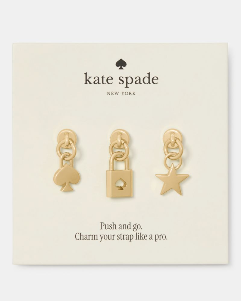 Charmed Set Of 3 Collar Stud Bag Charms