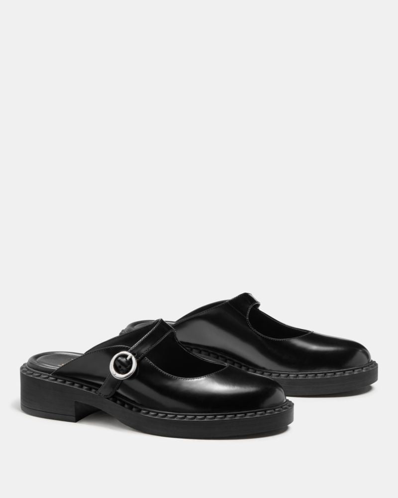 Halo Mary Jane Mule Flat