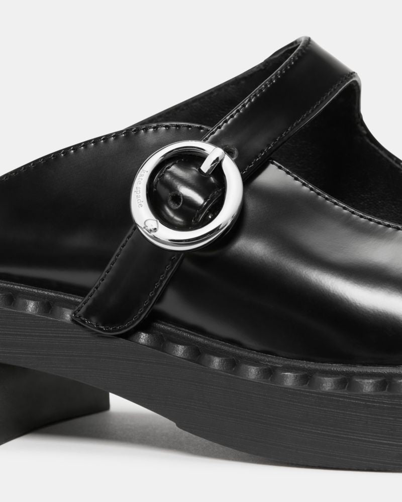 Halo Mary Jane Mule Flat