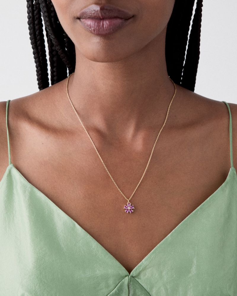 You're A Gem Flower Pendant