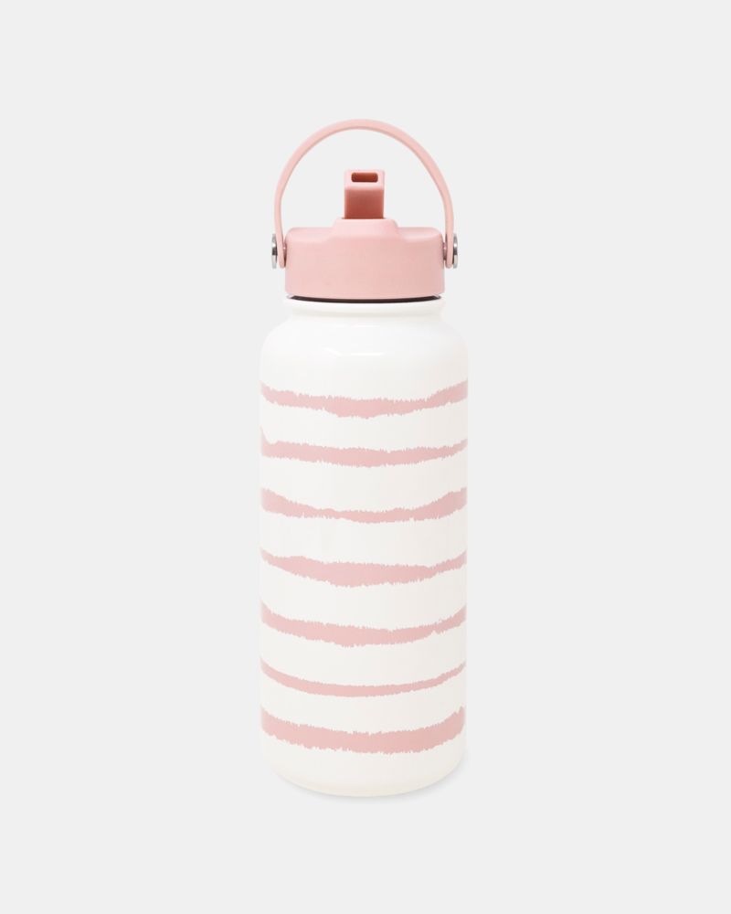 Pink Goddess Stripe Water Bottle
