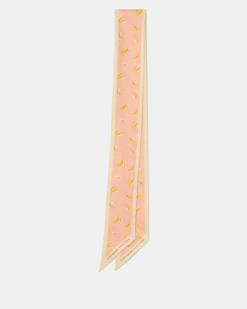Bold Bananas Skinny Scarf
