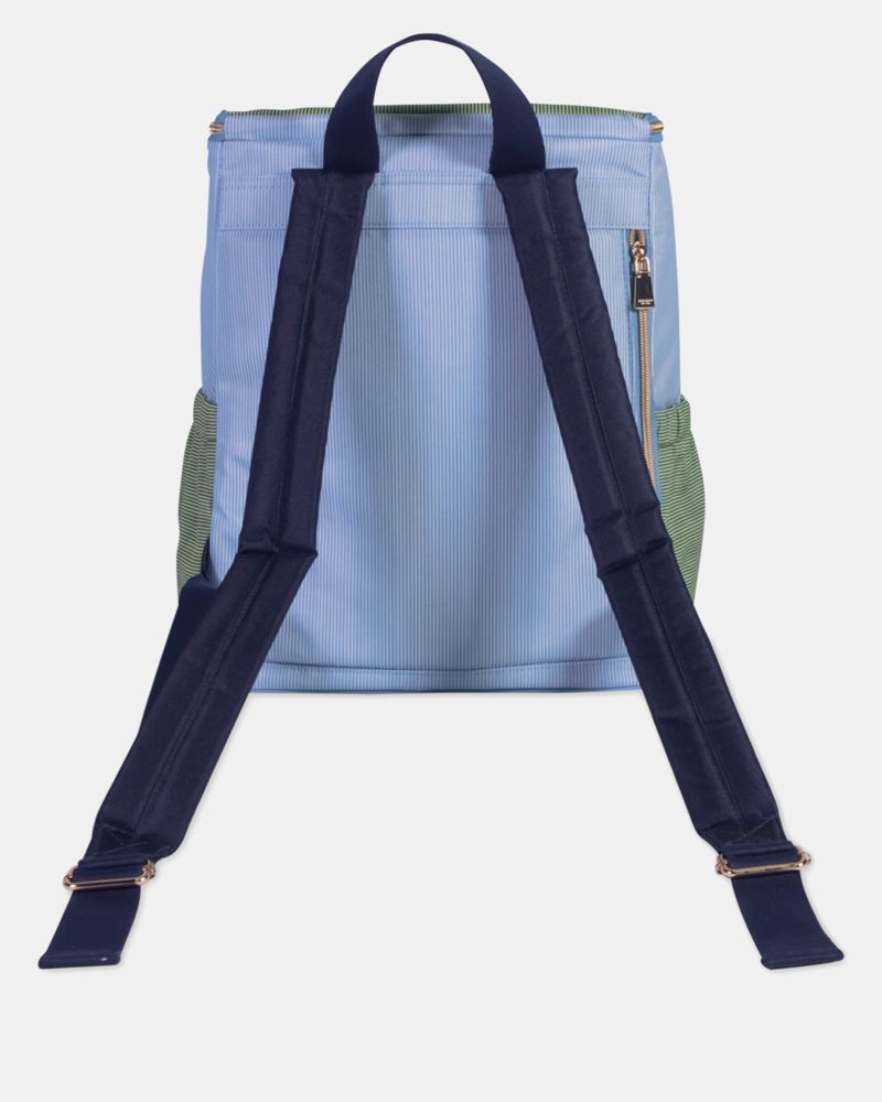 Petite Stripe Backpack Cooler