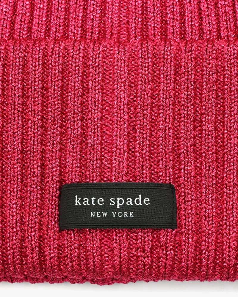 Metallic Sam Label Beanie