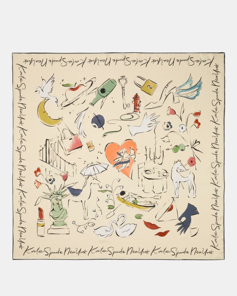 New York Dream Silk Square