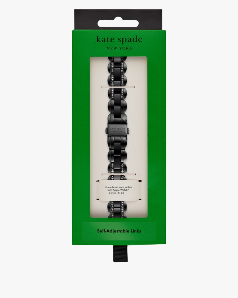 Black Stainless Steel 38-45mm Band For Apple Watch®
