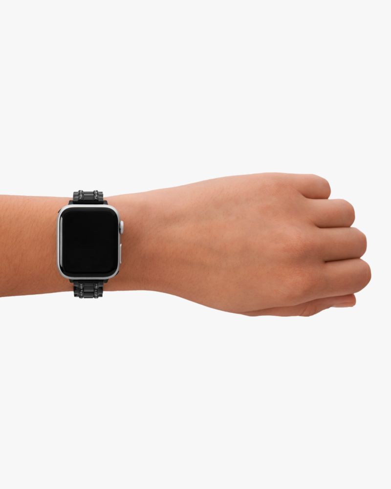 Black Stainless Steel 38-45mm Band For Apple Watch®