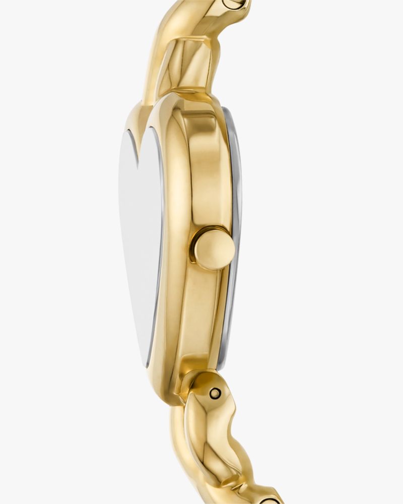 Monroe Twist Gold-tone Stainless Steel Bracelet Watch