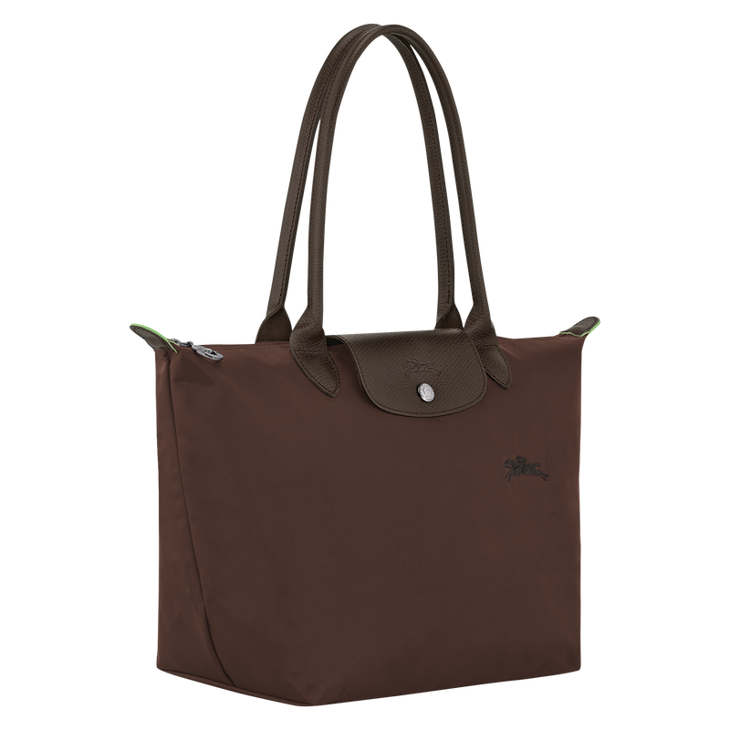 Le Pliage Green M Tote bag Mocha - Recycled canvas