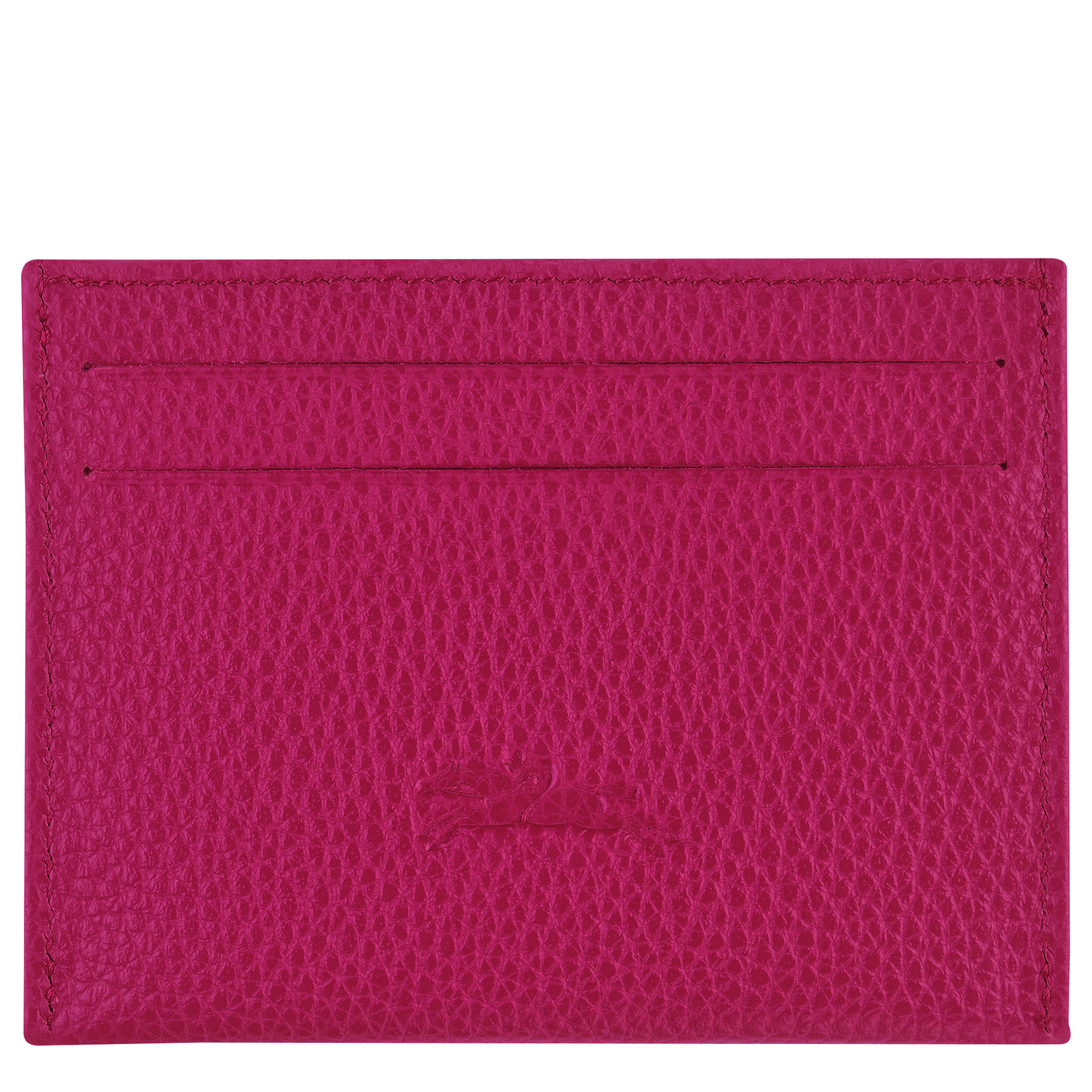 Le Foulonné Card holder Beetroot - Leather