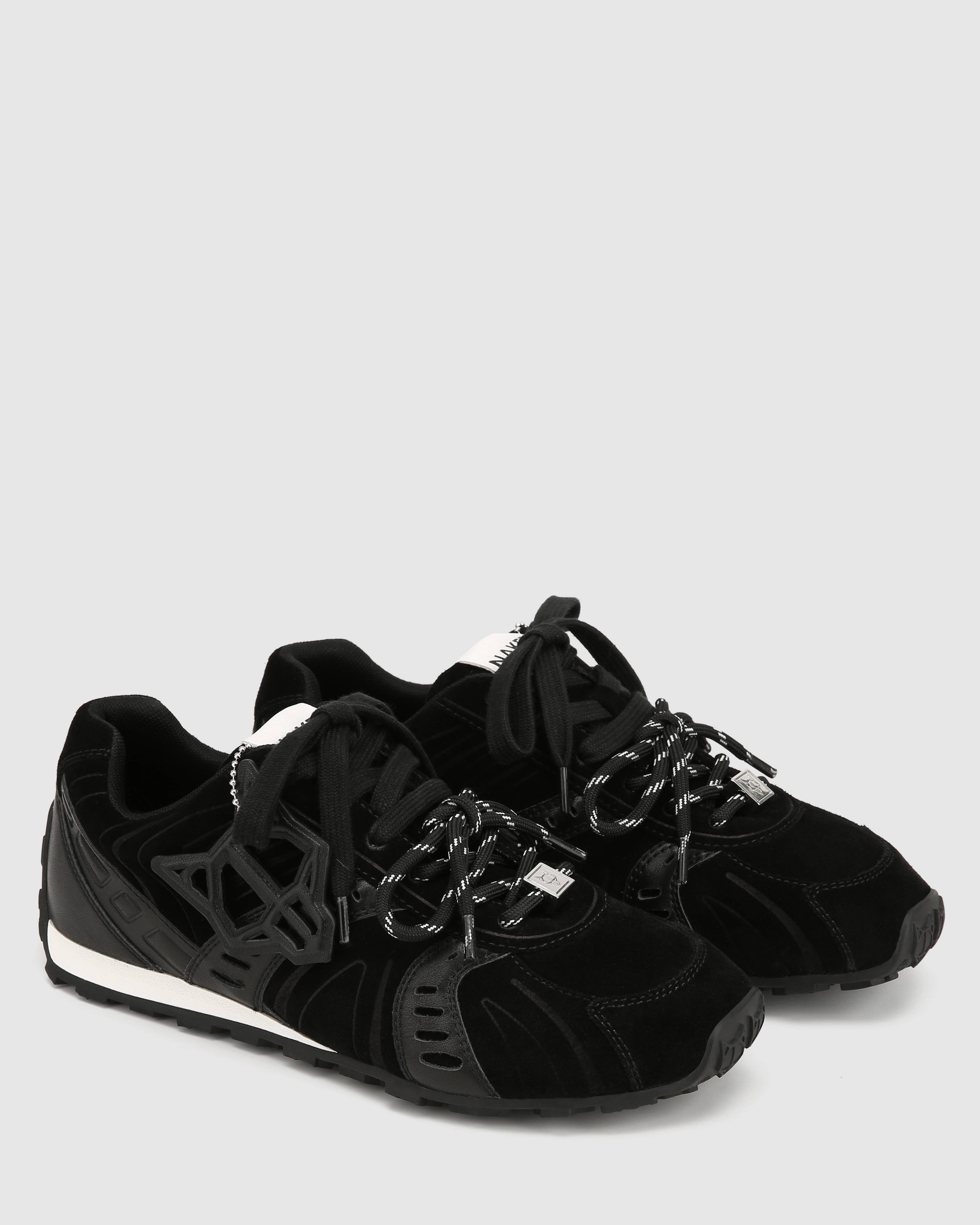 Lapse Black Suede