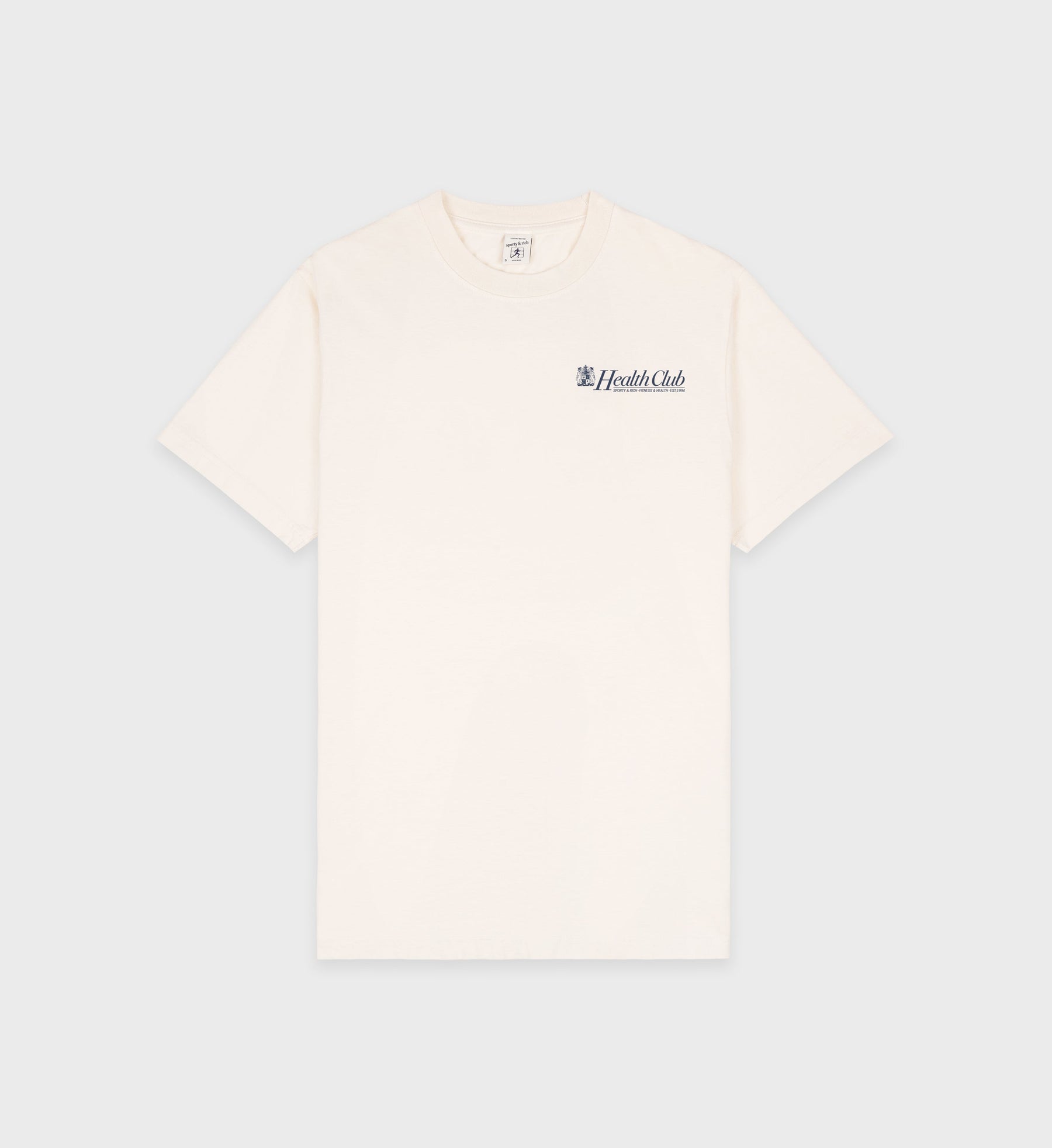Lion Health T-Shirt - Cream/Navy