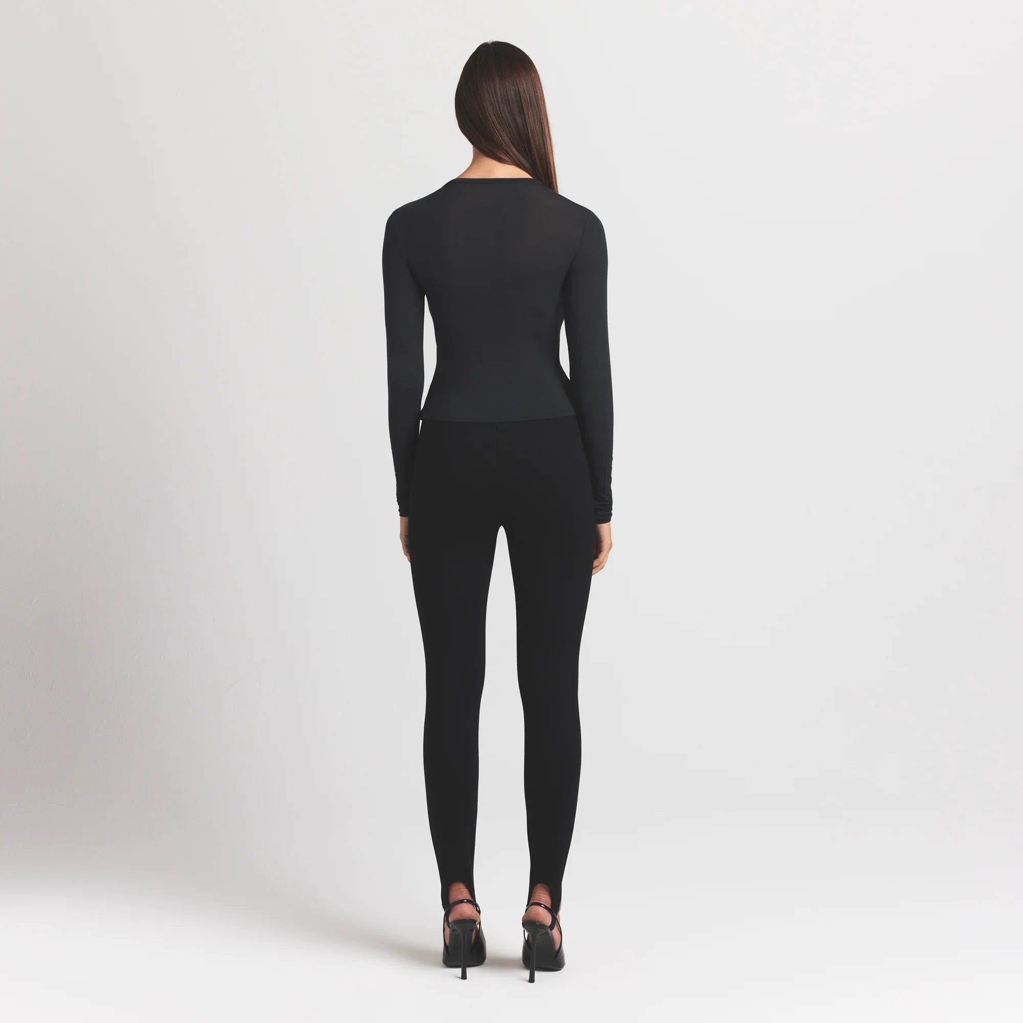 Sheer Modal Cardigan with Covered Buttons
