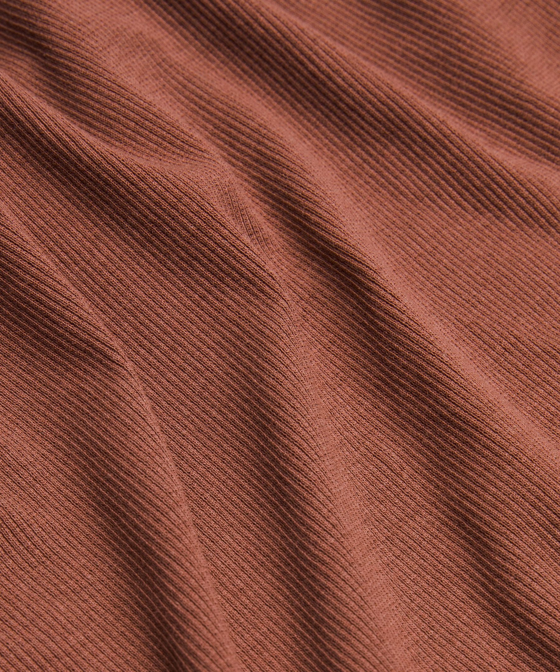 Ribbed Cotton Modal Cut-Out Dress