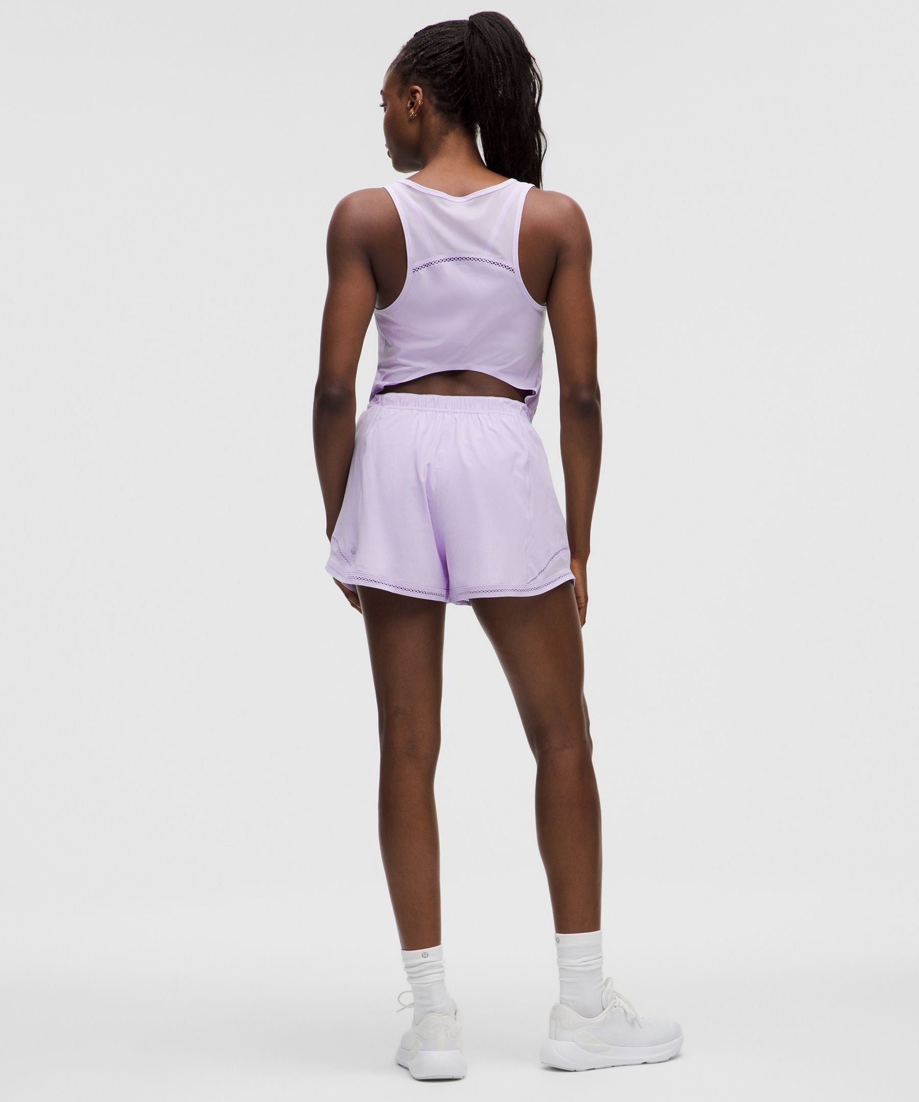 Hotty Hot Running Romper *Lace Trim