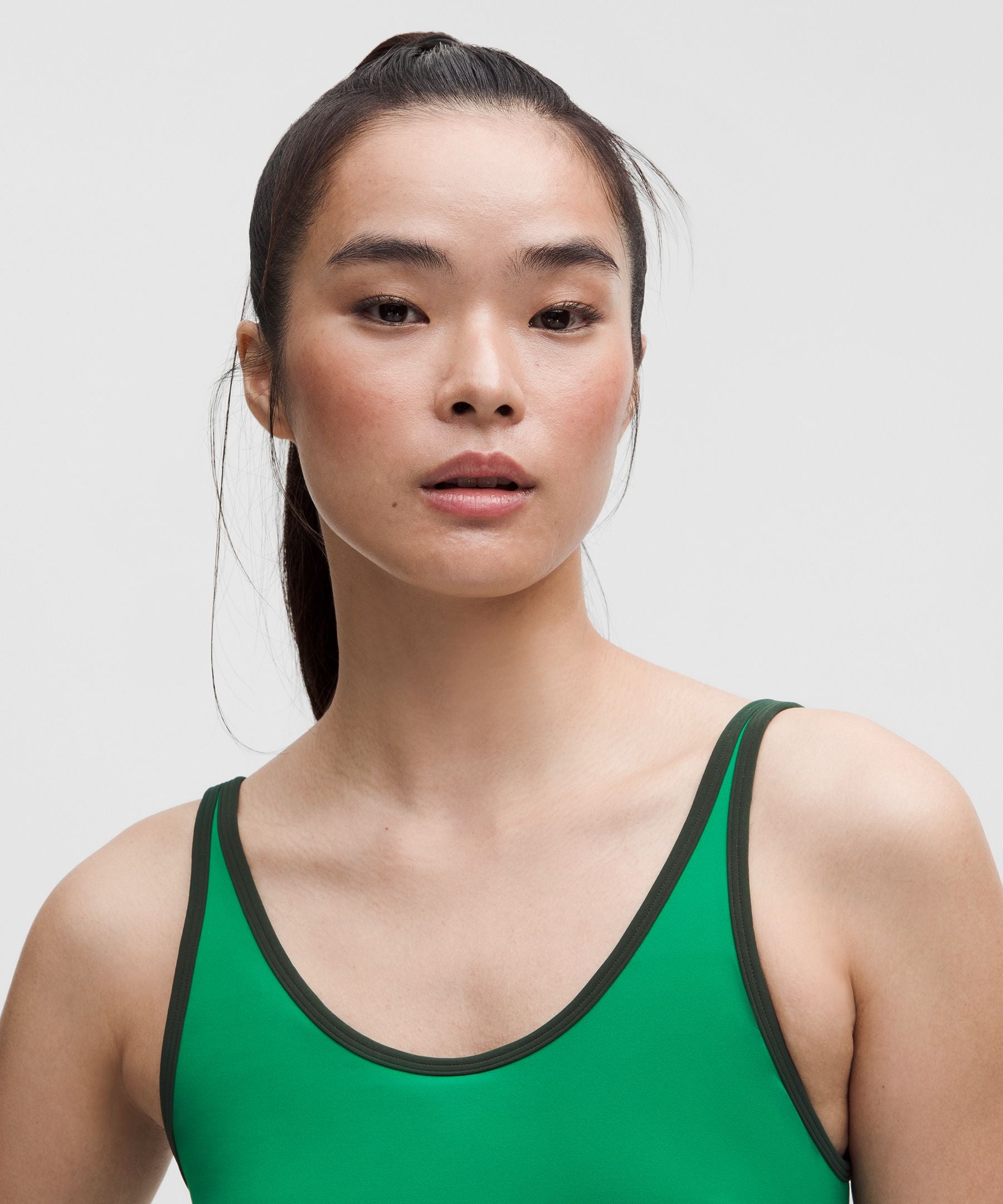 Scoop-Neck Cutout Tennis Dress