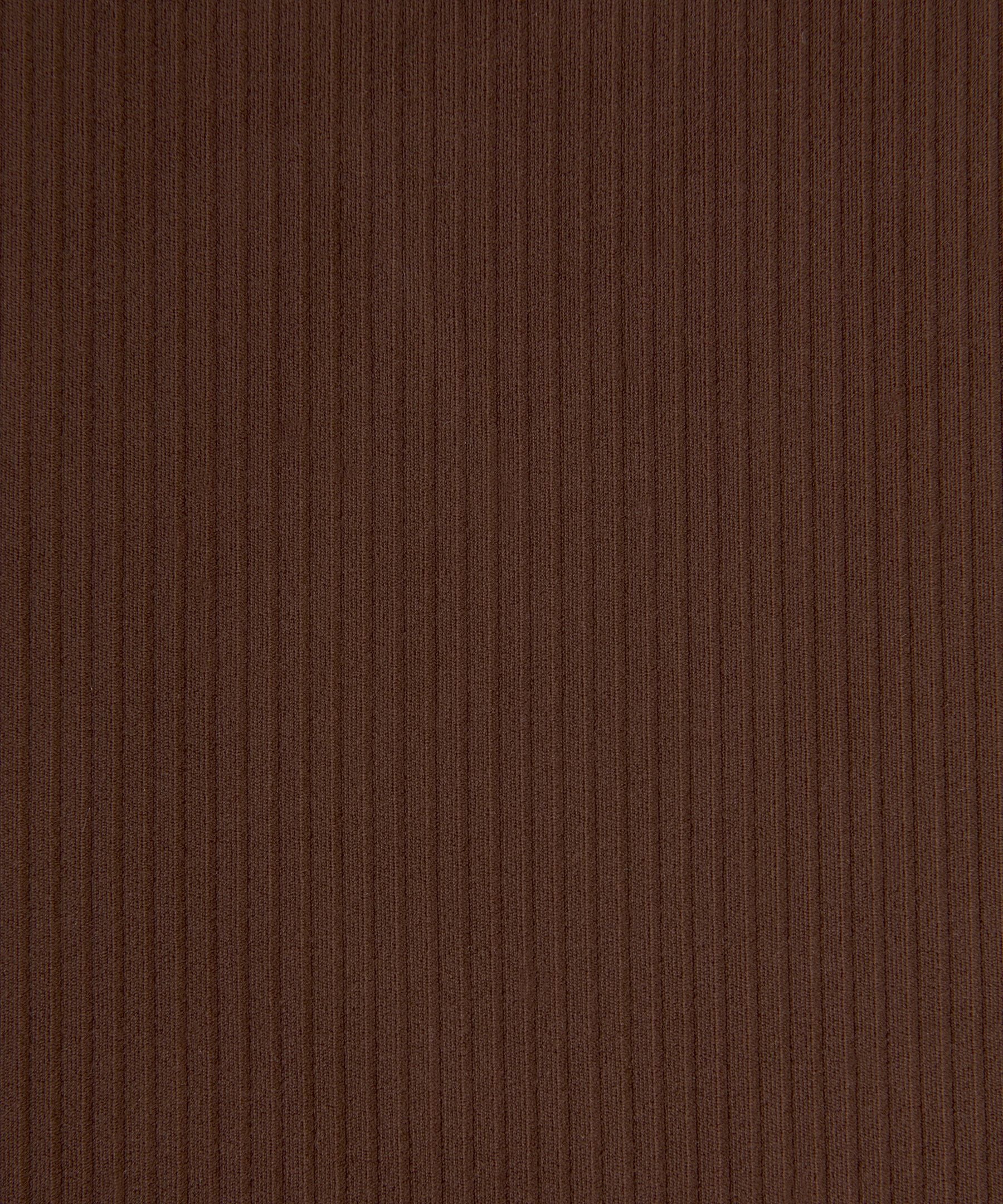 All Aligned Ribbed Long-Sleeve Henley Dress