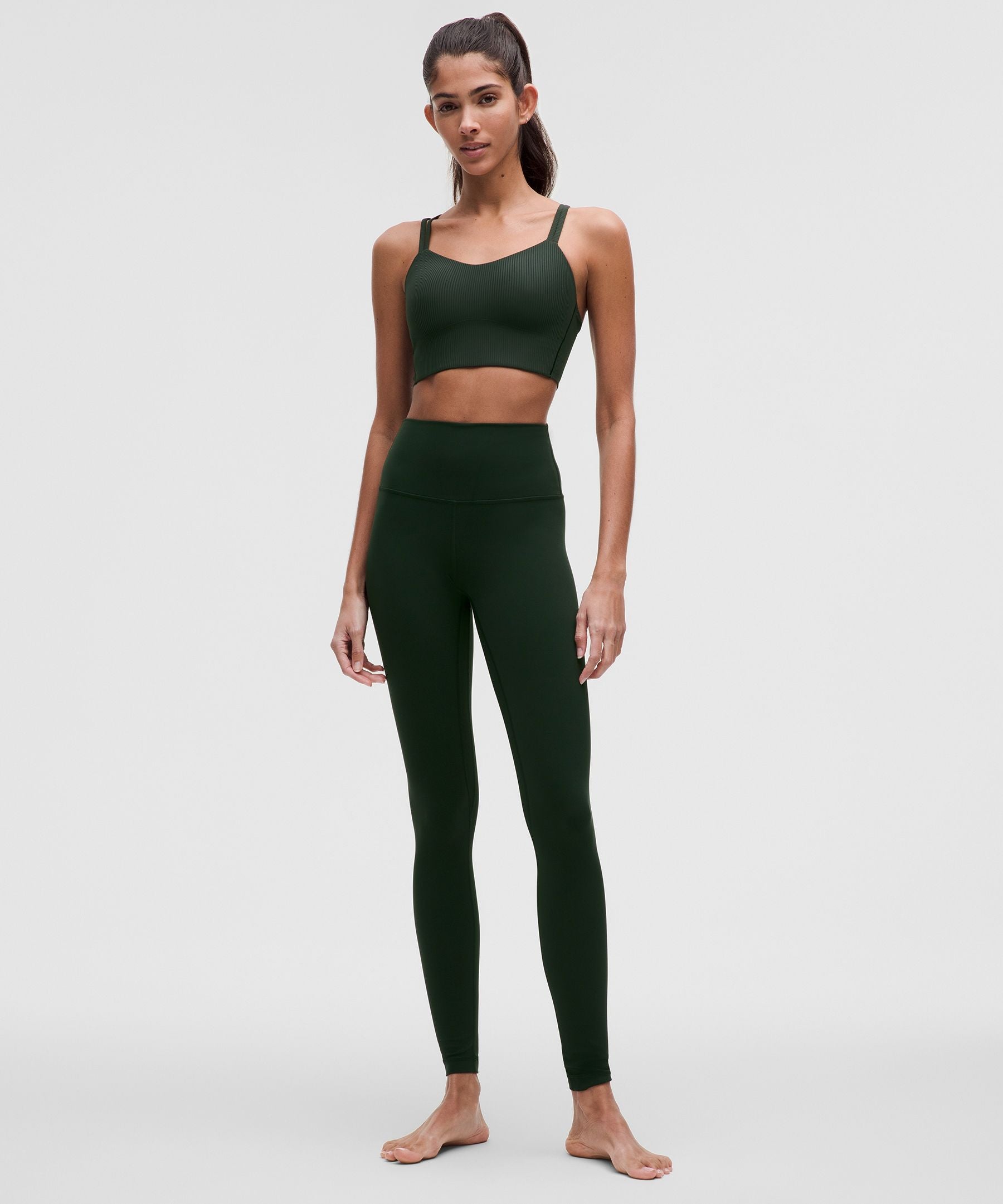 Like a Cloud Ribbed Longline Bra *Light Support, B/C Cup
