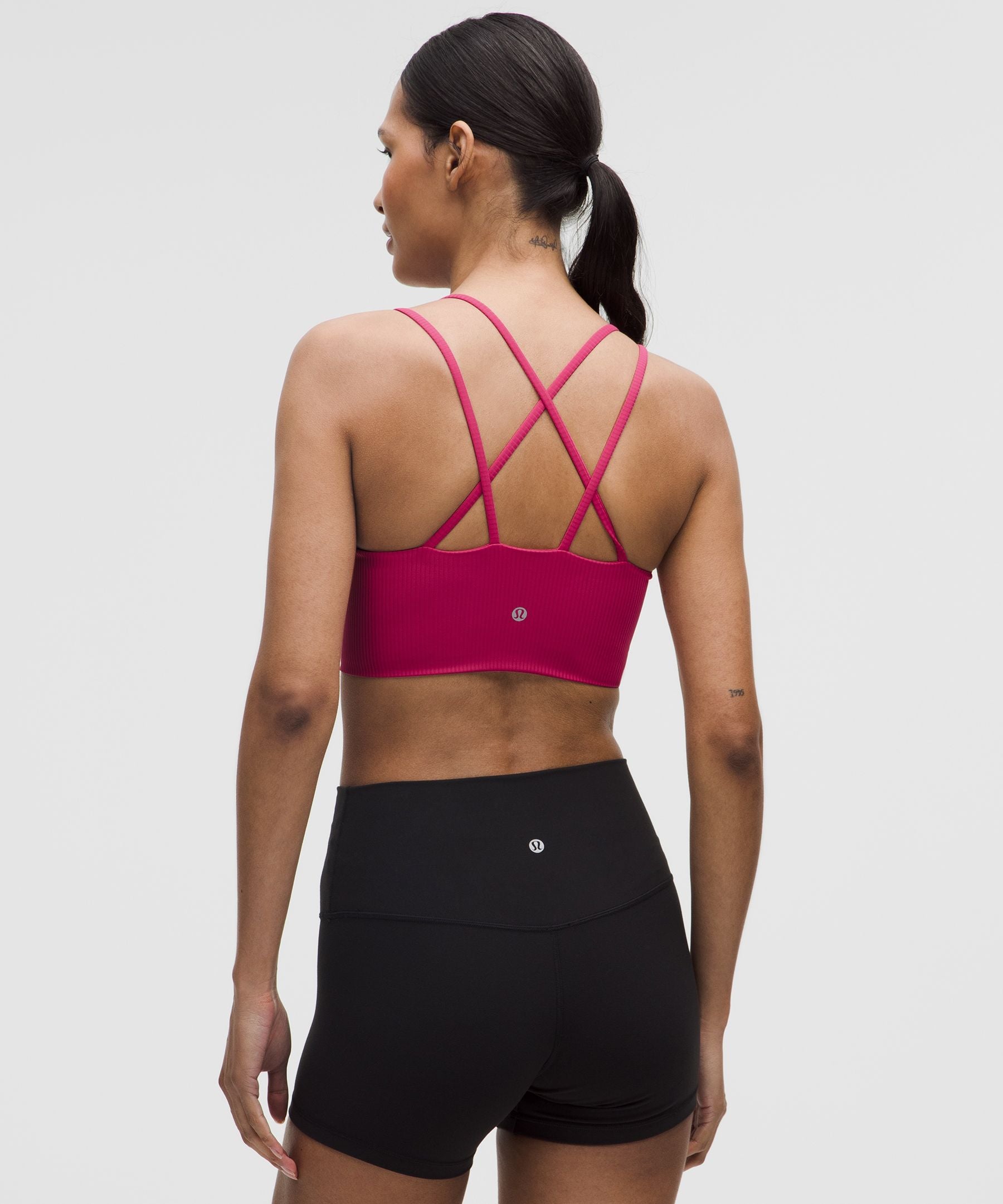 Like a Cloud Ribbed Longline Bra *Light Support, B/C Cup